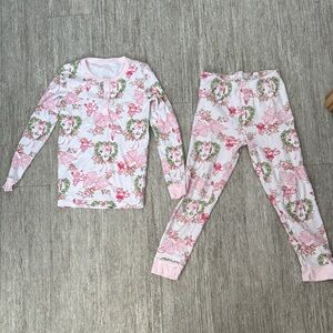 Roller Rabbit kids holiday pajama set